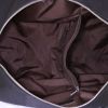 Bolsa de viaje Louis Vuitton Attaquant en lona negra y cuero marrón - Detail D2 thumbnail