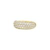Chaumet Anneau large model ring in yellow gold and diamonds - 00pp thumbnail