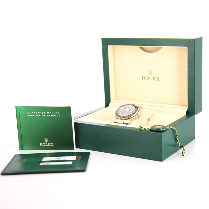 Reloj Rolex GMT-Master II de oro y acero Ref :  116713 Circa  2017 - Detail D2