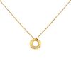 Chaumet Anneau 1980's necklace in yellow gold and diamonds - 00pp thumbnail