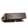 Chanel Timeless Classic handbag in brown quilted leather - Detail D5 thumbnail