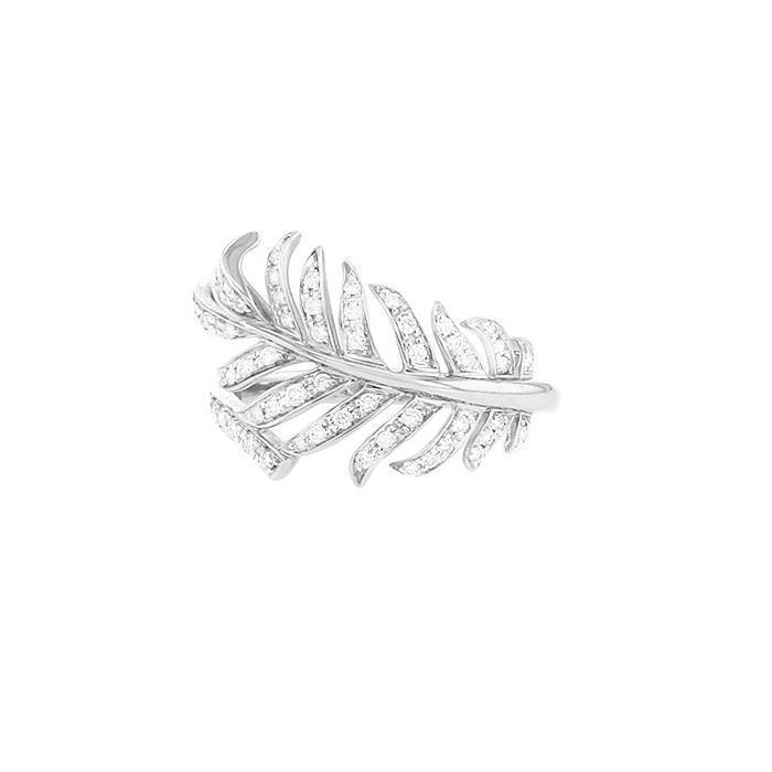 Plume de CHANEL ring - Plume ring in 18K white gold, diamonds and