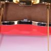 Fendi Giano Box clutch in brown and orange bicolor plastic - Detail D3 thumbnail