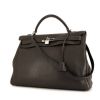 Hermes Kelly 40 cm handbag in anthracite grey togo leather - 00pp thumbnail