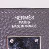 Sac à main Hermes Kelly 40 cm en cuir togo gris anthracite - Detail D4 thumbnail