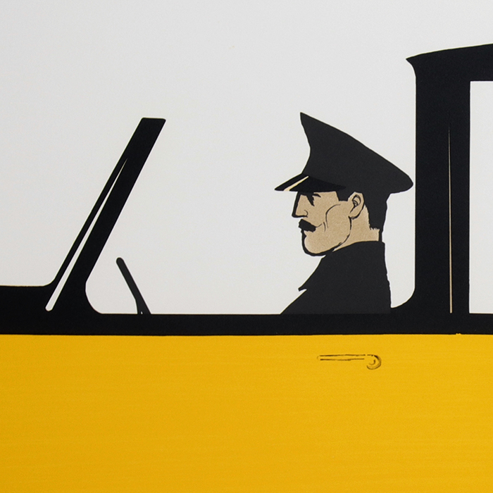 René Gruau, publicité pour Bagatelle de 1986, lithographie, encadrée, signée et numérotée - Detail D2