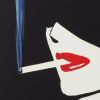 René Gruau, after "Woman with a cigarette" of 1984, lithograph, framed, signed and numbered - Detail D1 thumbnail