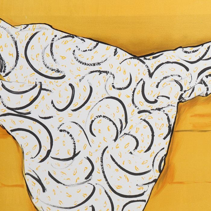 René Gruau, d'après "Rêverie" des années 1980, lithographie, encadrée, signée et numérotée - Detail D2