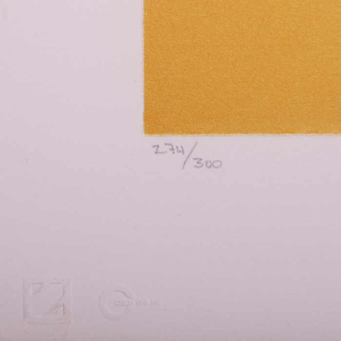 René Gruau, d'après "Rêverie" des années 1980, lithographie, encadrée, signée et numérotée - Detail D4