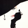 René Gruau, woman with black hat, lithograph, signed and numbered - Detail D1 thumbnail