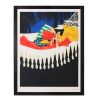 René Gruau, advertisement for Dioressence "Woman in a hammock" of 1981, Christian Dior’s fragrance collection, lithograph, framed, signed and numbered - 00pp thumbnail