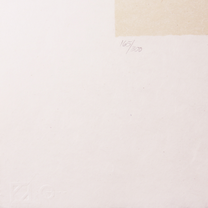 René Gruau, advertisement for Dior’s Eau Sauvage of 1966, "Man in half-body bathrobe", Christian Dior’s fragrance collection, lithograph, signed and numbered - Detail D3