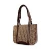 Celine shopping bag in brown monogram canvas and brown leather - 00pp thumbnail