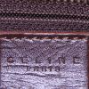 Sac cabas Celine en toile monogram marron et cuir marron - Detail D3 thumbnail