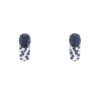 Mauboussin Nuit D'Amour earrings in white gold,  diamonds and sapphires - 00pp thumbnail
