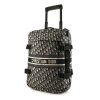 Dior Trolley small model suitcase in navy blue and beige monogram canvas - 00pp thumbnail