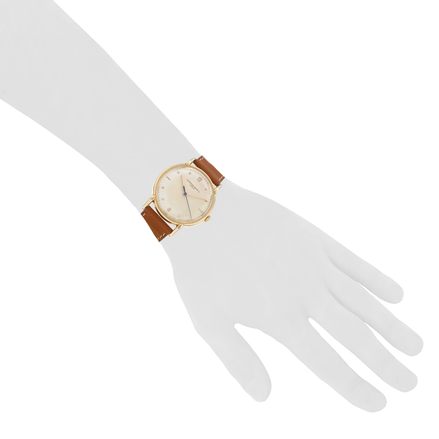 Montre Vacheron Constantin Vintage en or rose Vers 1950 - Detail D1