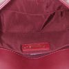 Chanel Boy small model handbag in burgundy quilted leather - Detail D3 thumbnail