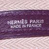 Hermes Garden shopping bag in purple leather taurillon clémence - Detail D3 thumbnail