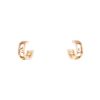 Tiffany & Co Atlas hoop earrings in pink gold - 00pp thumbnail