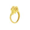 Lalaounis Animal Head ring in yellow gold - 00pp thumbnail