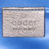 Bolsito-cinturón Gucci GG Marmont clutch-belt en cuero acolchado con motivos de espigas rosa y dorado - Detail D3 thumbnail