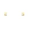 Vintage earrings in yellow gold,  pearls and diamonds - 00pp thumbnail