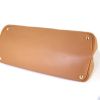 Prada Double handbag in brown leather saffiano - Detail D4 thumbnail