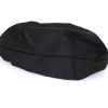 Prada handbag in black canvas and black leather - Detail D4 thumbnail