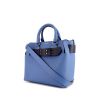 Burberry The Belt handbag in blue leather and navy blue leather - 00pp thumbnail