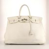 Hermes Birkin 40 cm handbag in white togo leather - 360 thumbnail