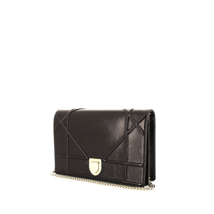 Dior Bag charms Black Leather Metal ref.58671 - Joli Closet