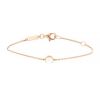 Bracelet in pink gold and opal - 00pp thumbnail