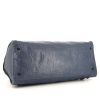 Balenciaga Work handbag in blue leather - Detail D4 thumbnail