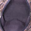 Fendi handbag in brown monogram canvas - Detail D2 thumbnail