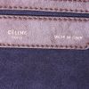 Bolso de mano Celine  Trapeze modelo mediano  en cuero negro, color burdeos azul y marrón - Detail D4 thumbnail