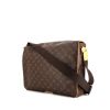 Louis Vuitton Messenger shoulder bag in brown monogram canvas and natural leather - 00pp thumbnail