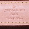 Sac bandoulière Louis Vuitton Messenger en toile monogram marron et cuir naturel - Detail D3 thumbnail