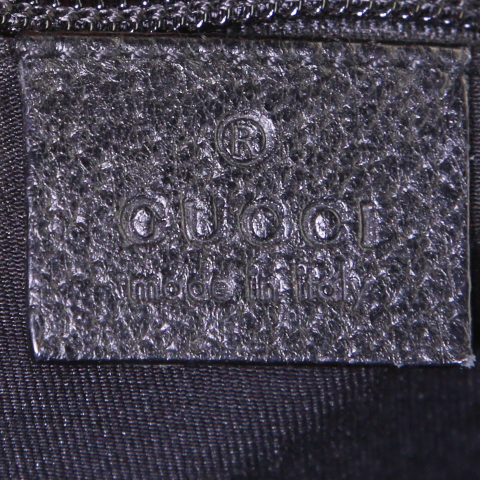 Bolso bandolera Gucci en lona negra - Detail D3