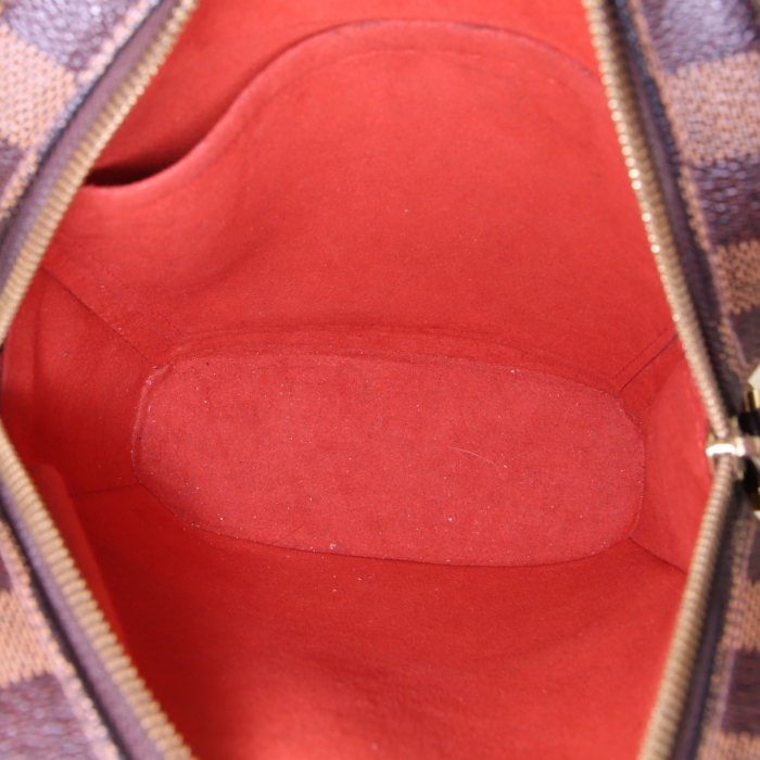 Borsa a tracolla Louis Vuitton  Ipanema in tela a scacchi ebana - Detail D2