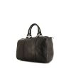 Gucci Boston handbag in black monogram leather - 00pp thumbnail