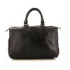 Gucci Boston handbag in black monogram leather - 360 thumbnail