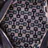 Gucci Boston handbag in black monogram leather - Detail D2 thumbnail