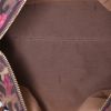 Bolso de mano Fendi Boston en lona Monogram marrón y cuero marrón - Detail D2 thumbnail