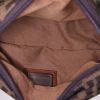 Fendi clutch-belt in brown monogram canvas and brown leather - Detail D2 thumbnail