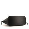 Louis Vuitton Neverfull shopping bag in black epi leather - Detail D4 thumbnail