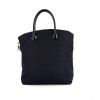 Louis Vuitton Lockit  handbag in dark blue monogram canvas and blue patent leather - 360 thumbnail