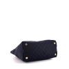 Bolso de mano Louis Vuitton Lockit  en lona Monogram azul oscuro y charol azul - Detail D4 thumbnail