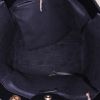 Shopping bag Chanel Deauville in pelle martellata nera - Detail D3 thumbnail