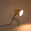 Small desk lamp in brass and yellow lacquered metal from the 1950’s - Detail D3 thumbnail